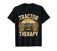 Tractor Therapy Vintage Farm Tractor Rural Agriculture T-Shirt