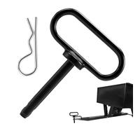 Tractor Towing Hitch Pin - 1/2 Inch Heavy Duty Lawn Mower Trailer Hitch Pins | Trailer Gate Pin For Mowers | Trailer Gate Pin For Mowers Securely Hitch Lawn & Tow Behind Attachments For Car Truck