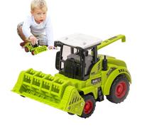 Tractor Toy for - Farm Friction Machine Game Set | Realistic Plastic Model Rolling Wheels Manual Movement Preschool Imagination Birthday Surprise