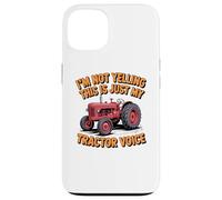 Tractor Voice Sarcastic Farmer Big Mouth Attitude Case for iPhone 13