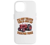 Tractor Voice Sarcastic Farmer Big Mouth Attitude Case for iPhone 14