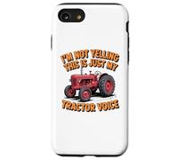 Tractor Voice Sarcastic Farmer Big Mouth Attitude Case for iPhone SE (2020) / 7/8
