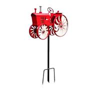 Tractor Wind Spinner,Anti-Rust Weather Resistant | Metal Wind Spinners Outdoor Stake,for Patio Lawn Countryside Balcony Farm House Landscape Party
