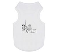 'Tractor with Digger Attachement' Pet Dog/Cat T-Shirt (PT00134145)
