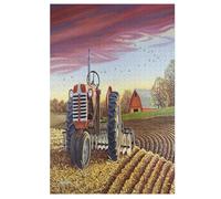 Tractor Wooden Jigsaw Puzzles 1000 Piece Puzzle For Adults. Challenging To Complete But Fun And Humorous Jigsaws (78×53cm)