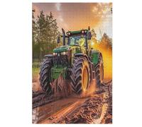 Tractor Wooden Jigsaw Puzzles 1000 Piece Puzzle For Adults. Challenging To Complete But Fun And Humorous Jigsaws (78×53cm)