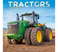 Tractors Calendar 2026 | 12 Month Wall Calendar | Avonside Publishing | Plastic Free Packaging