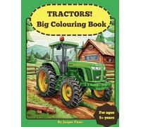Tractors! Big Colouring book