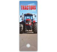 Tractors - Traktoren 2025 - Slimline-Kalender: Original Carousel Calendar [Mehrsprachig] [Kalender]