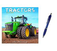 Tractors Wall Calendar 2026 + EXCLUSIVE LIMITED EDITION PEN