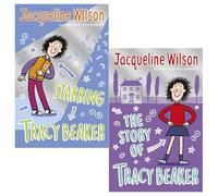 Tracy Beaker 2 Books Collection Set by Jacqueline Wilson (The Story of Tracy Beaker, Starring Tracy Beaker)