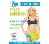 TRACY FIT FOR FUN STARS/ANDERSON - DANCE+CARDIO DVD NEW