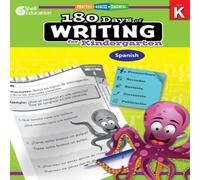 Tracy Pearce 180 Days of Writing for Kindergarten (Spanish) : Practice, Assess Tracy Pearce Multicolor
