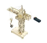 TRACYE 3D Wooden Puzzle,Crane for Stem Science Experiment Craft,Encourages Creativity Imagination,Learning Scientific Principles