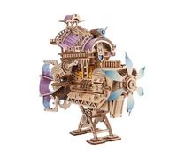 TRACYE 3D Wooden Puzzle, DIY Star Domain Speed Cruiser, Steampunk Jigsaw, Self Assembly Flyship Kit for DIY Crafting, Gift for Teens Adults