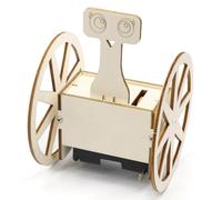 TRACYE Balance Car Robot 3D Wooden Puzzle,for Stem Science Experiment Craft,Encourages Creativity Imagination,Learning Scientific Principles