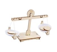 TRACYE Balance Scale 3D Wooden Puzzle,for Stem Science Experiment Craft,Encourages Creativity Imagination,Learning Scientific Principles