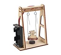TRACYE Electromagnetic Swing 3D Wooden Puzzle,for Stem Science Experiment Craft,Encourages Creativity Imagination,Learning Scientific Principles