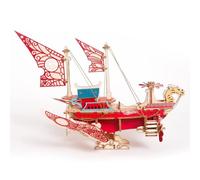 TRACYE Fantasy Spaceship 3D Wooden Puzzle Ship Model Kits,Boat Model Gifts for Teenage Adults to Build,Creative Toys and Home Decoration