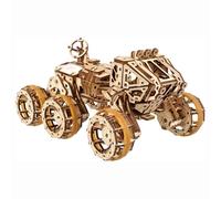 TRACYE Mars Rover 3D Wooden Puzzle,DIY Mechanical Gear Model Kit, Vintage Vehicle Model Construction Craft Set,for Christmas Birthday Gifts Ideal