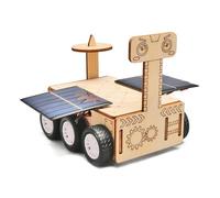 TRACYE Mars Rover Car 3D Wooden Puzzle,for Stem Science Experiment Craft,Encourages Creativity Imagination,Learning Scientific Principles