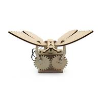 TRACYE Mechanical Butterfly 3D Wooden Puzzle,for Stem Science Experiment Craft,Encourages Creativity Imagination,Learning Scientific Principles