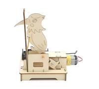 TRACYE Mechanical Woodpecker 3D Wooden Puzzle,for Stem Science Experiment Craft,Encourages Creativity Imagination,Learning Scientific Principles