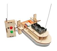 TRACYE Paddle Steamer 3D Wooden Puzzle,for Stem Science Experiment Craft,Encourages Creativity Imagination,Learning Scientific Principles