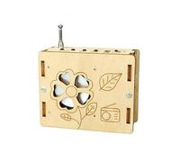 TRACYE Radio 3D Wooden Puzzle,for Stem Science Experiment Craft,Encourages Creativity Imagination,Learning Scientific Principles