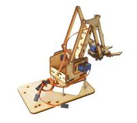 TRACYE Robotic Arm 3D Wooden Puzzle,for Stem Science Experiment Craft,Encourages Creativity Imagination,Learning Scientific Principles