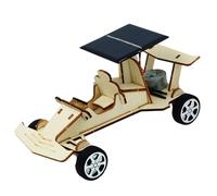 TRACYE Solar Car 3D Wooden Puzzle,for Stem Science Experiment Craft,Encourages Creativity Imagination,Learning Scientific Principles