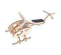TRACYE Solar Helicopter 3D Wooden Puzzle,for Stem Science Experiment Craft,Encourages Creativity Imagination,Learning Scientific Principles