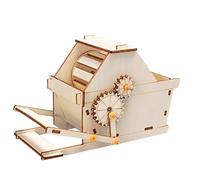 TRACYE Threshing Machine 3D Wooden Puzzle,for STEAM Science Experiment Craft,Encourages Creativity Imagination,Learning Scientific Principles
