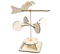 TRACYE Wind Vane 3D Wooden Puzzle,for Stem Science Experiment Craft,Encourages Creativity Imagination,Learning Scientific Principles