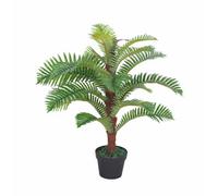 Tradala 3Ft Lush Artificial Tree Plant Bamboo 90Cm / 3Ft Tall With Real Wood Trunk - For Home Living Room Indoors