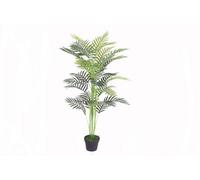Tradala Trees Lush Artificial Tree Palm with Real Wood Trunk in Dark Green | Size: 4ft Tradala Trees Dark Green 4ft