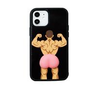 TRADAY Funny Ugly Phone Case - iPhone 12/12Pro - Ridiculous Weird Ugliest - Crazy Peach