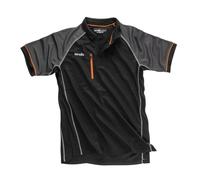 Trade Active Polo Shirt Scruffs Black XXL