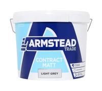 Trade Armstead Contract Matt Light Grey Paint 10L