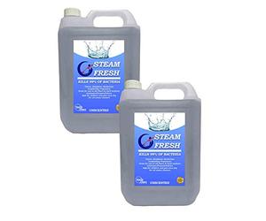 Trade Chemicals 2 x 5L STEAM CLEANING DETERGENT SOLUTION - STEAM CLEANER FLUID FOR ALL MACHINES INC VAX - FRAGRANCE FREE
