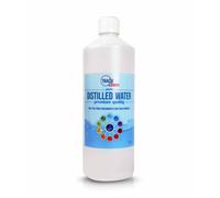 Trade Chemicals Distilled Water Pure Chem 1L Bottle Blue
