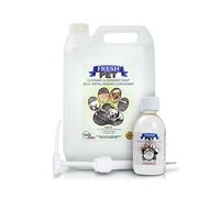 Trade Chemicals Fresh Pet eco-Refill Kennel Disinfectant 250ml w/Empty 5L + Pump (COCONUT)