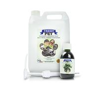 Trade Chemicals Fresh Pet eco-Refill Kennel Disinfectant 250ml w/Empty 5L + Pump (PINE)