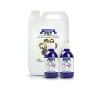 Trade Chemicals Fresh Pet eco-Refill Kennel Disinfectant 2x 250ml w/Empty 5L (Baby Powder)