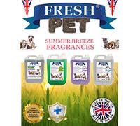 Trade Chemicals FRESH PET ECO Refill to make 4x5L Kennel, Cattery, Pet Disinfectant, Cleaner (SUMMER BREEZE PACK)