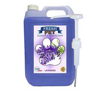 Trade Chemicals Fresh Pet Kennel/Cattery Disinfectant & Deodoriser 5L LAVENDER- WITH PUMP