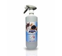 Trade Chemicals Pet Disinfectant 1L Spray 100% Recycled Bottle, Deodoriser, Cleaner, Kennels, Artificial Grass, Fresh Pet (Baby Powder)