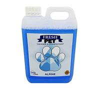 Trade Chemicals Pet Disinfectant Deodoriser Cleaner Kennels Artificial Grass Fresh Pet 2L (Alpine)