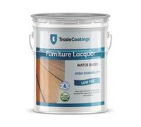 Trade Coatings Water Based Furniture Lacquer High Durability Low Voc For Interior Wood Surfaces - 10 Litre