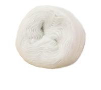 Trade Colorful Wool Spray Yarn - Soft & Skin-Friendly Knitting Yarn for Sweaters & Scarves(101streamerwhite)